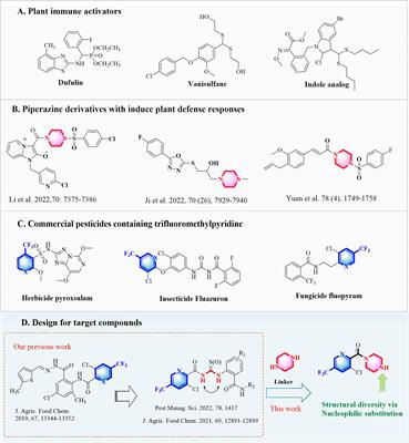 Novel trifluoromethylpyridine piperazine derivatives as potential <mark class="highlighted">plant activators</mark>